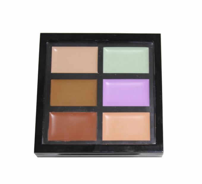 Makeup καλλυντικών ιδιωτικό ετικετών περίγραμμα Concealer 6 χρώματος συνήθειας φτηνό