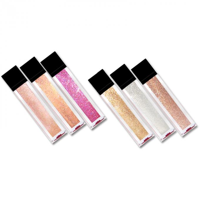 Τα ιδιωτικά προϊόντα 6 χειλικού Makeup ετικετών χρώμα αδιάβροχο ακτινοβολούν Lipgloss μακράς διαρκείας