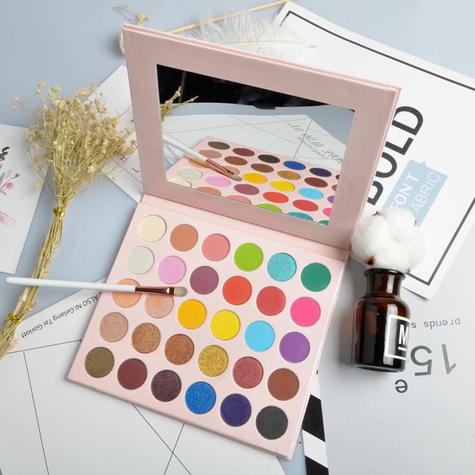 Η παλέτα σκιάς ματιών Makeup 30 χρωμάτων, ζωηρόχρωμη παλέτα Makeup κάνει την τυπωμένη ύλη σας