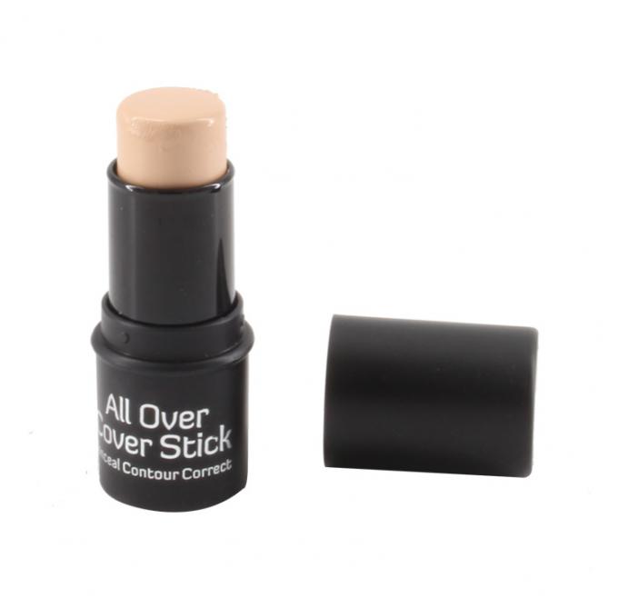 Φορητό ενιαίο χρώμα ραβδιών Makeup Concealer προσώπου με τον πλαστικό σωλήνα