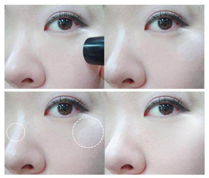 Ραβδί Makeup Concealer ολικής κάλυψης για τα σκοτεινά σημεία στο πρόσωπο, χρώμα που προσαρμόζεται