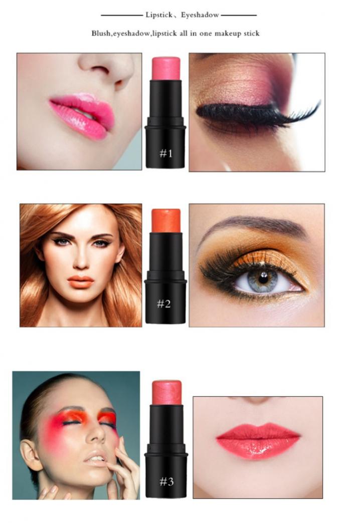 Η τέλεια Shimmer Makeup κρέμα κοκκινίζει ραβδί που 3 χρώματα μακράς διαρκείας ενυδατώνουν