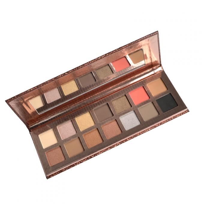 Οποιαδήποτε σκιά ματιών Makeup ματιών περιπτώσεων στεγανοποιεί 14 χρώματα με το εμπορικό σήμα σας