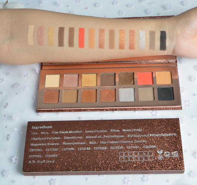 Η σκιά ματιών Makeup ματιών Humilous στεγανοποιεί 14 τη μακράς διαρκείας MSDS έγκριση χρωμάτων