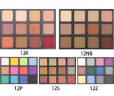 No Logo Professional Makeup 12 Color Matte And Shimmer Eyeshadow Makeup Palette