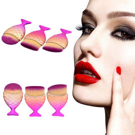 Κίνα Πλήρη Makeup γοργόνων Makeup υλικά τρίχας ινών βουρτσών καθορισμένα με την πλαστική λαβή εργοστάσιο